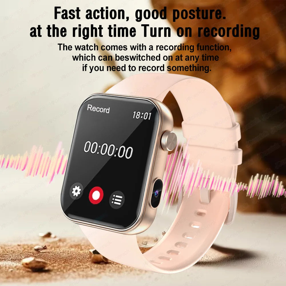 Multifunktionale 2025 Smartwatch mit Kamera & Fitness