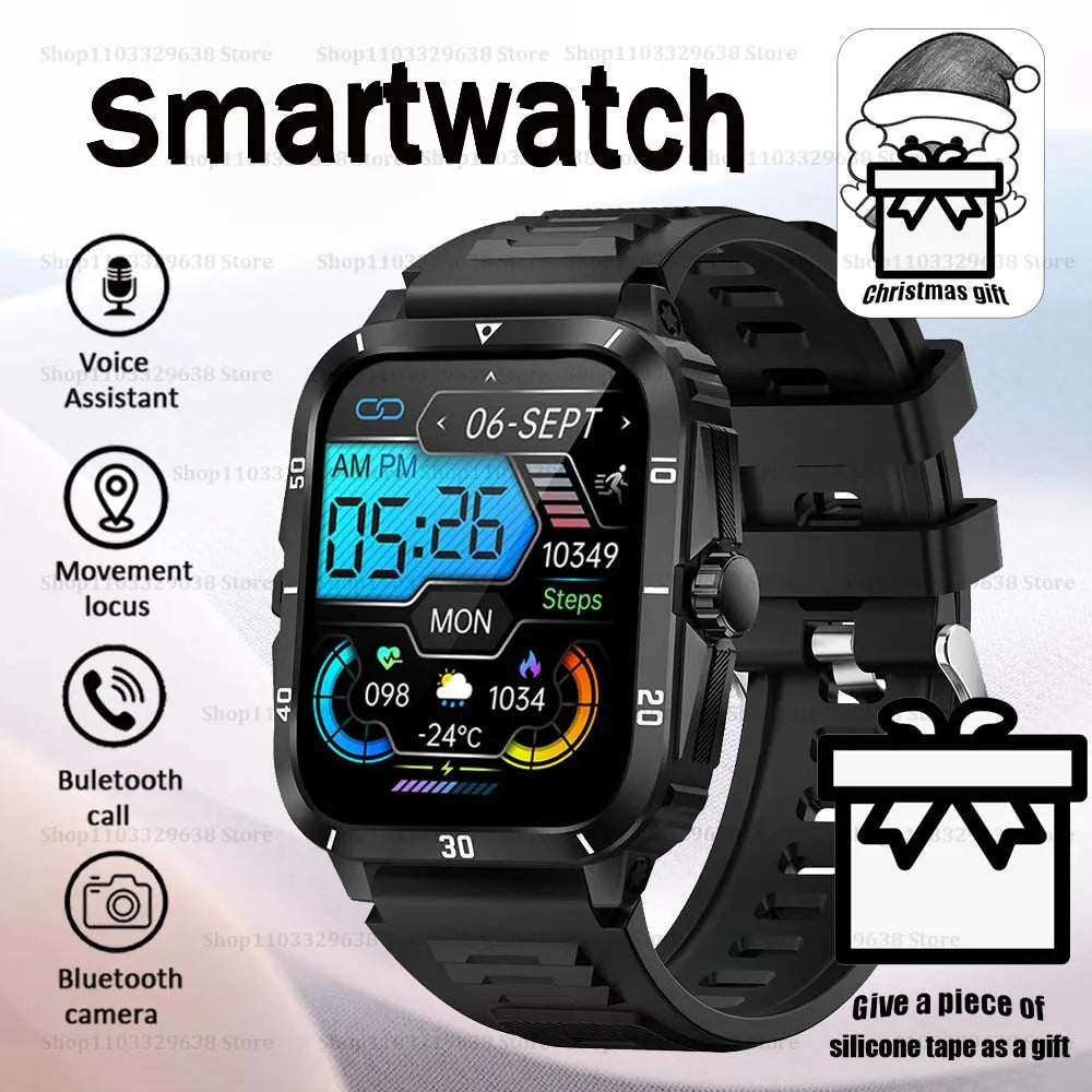 Sport Smartwatch Herren mit HD Display & Anruf