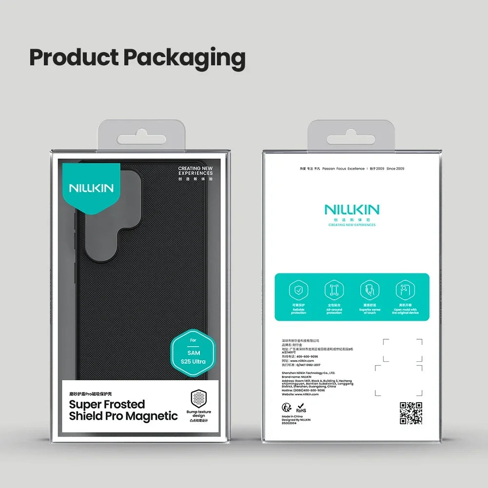 Magnetic Protective Case Frosted for Galaxy S25 Ultra