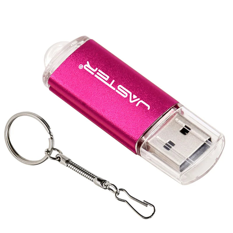JASTER USB 2.0 Flash-Laufwerk 128M-128GB mit Anhänger