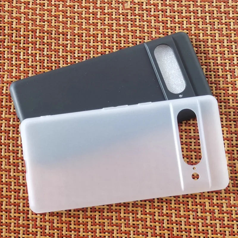 TPU Silikon Hülle Pixel 7 Pro Matt Schwarz