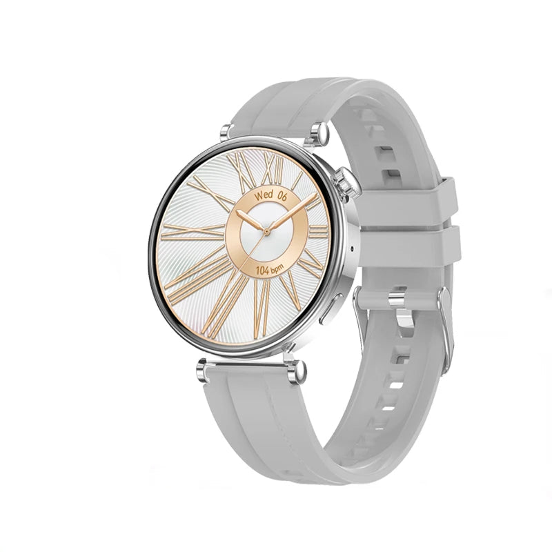 Elegante Damen Smartwatch GPS NFC Fullscreen 2025