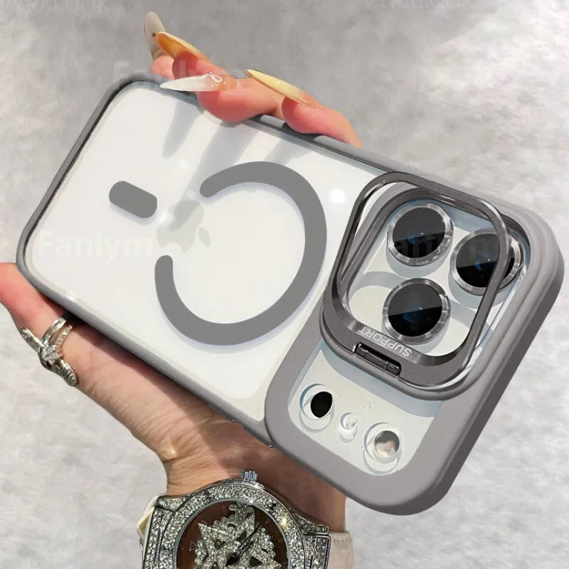 Magnetische Hülle für iPhone 17 mit Linsenschutz