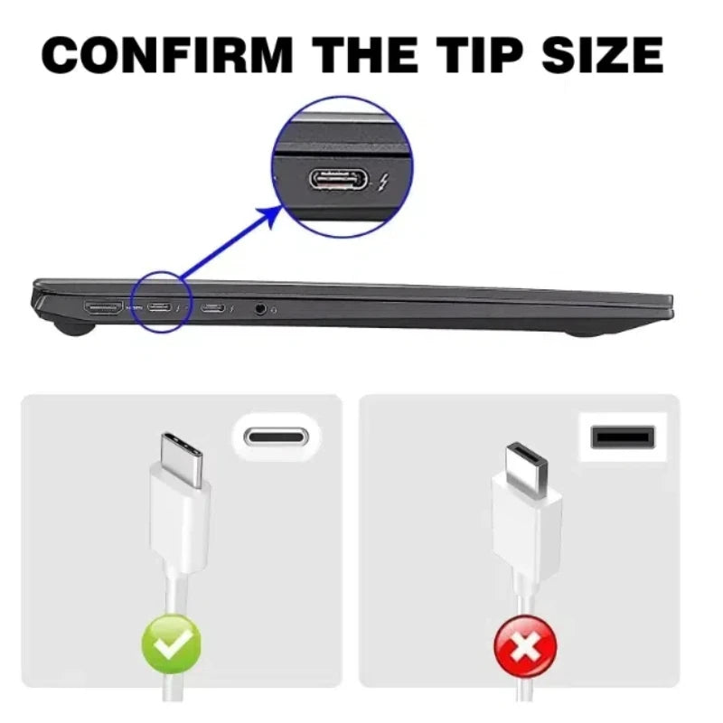 Reletech 65W USB-C Ladegerät für Laptop & Handy