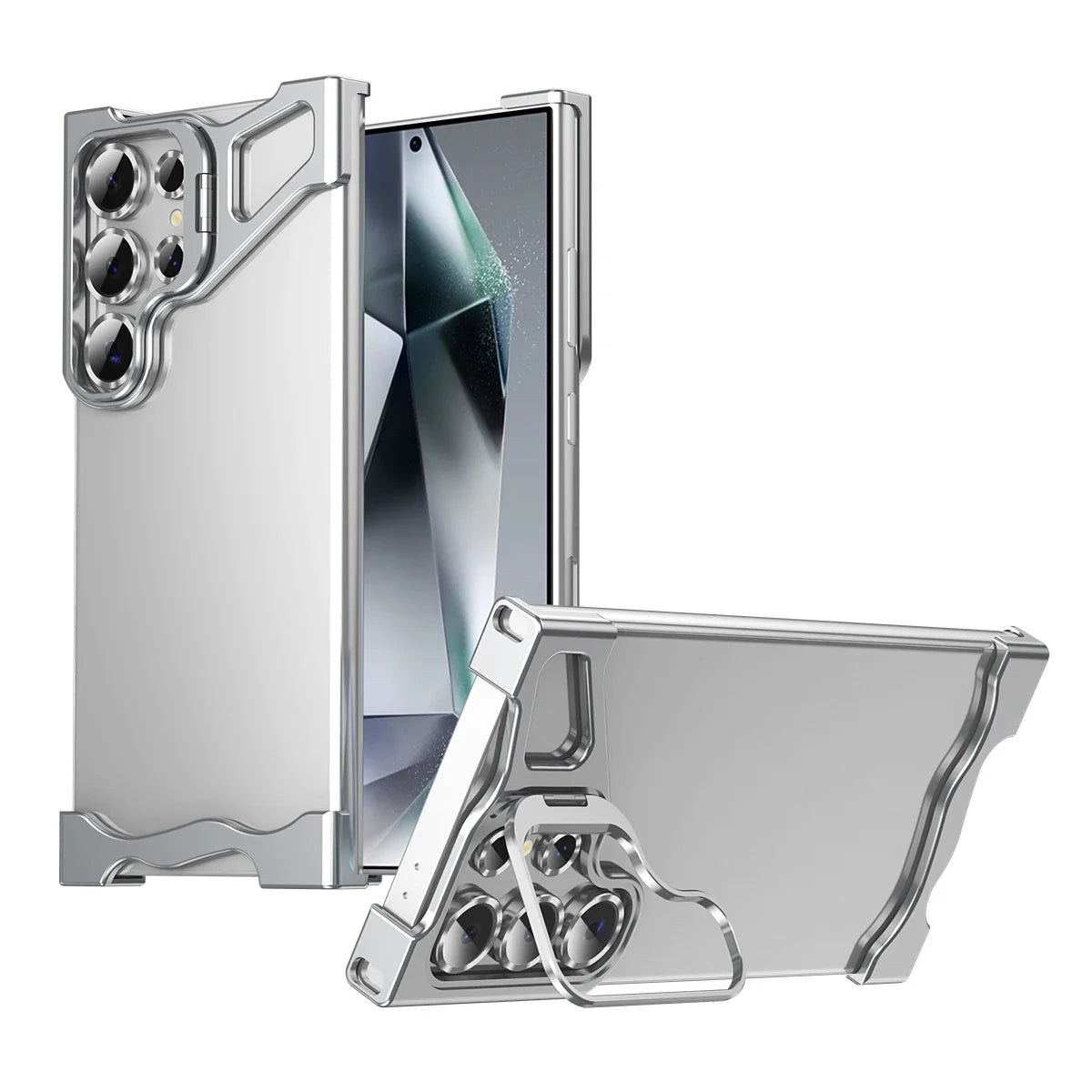 Metallrahmen Stoßstange Hülle für Samsung Galaxy