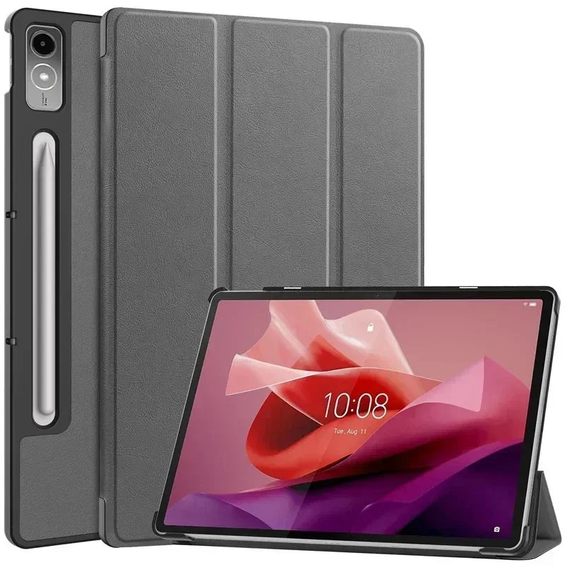 Für Lenovo Xiaoxin Pad Pro 12,7 zoll 2023 TB-370FU Tri-Folding Stand Smart Tablet Fall Für Lenovo Tab P12 Fall 12 7 Abdeckung funda