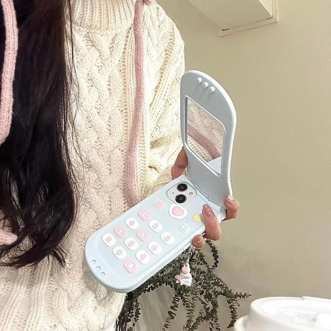 Sanrio 3D-Spiegelhülle My Melody für iPhone