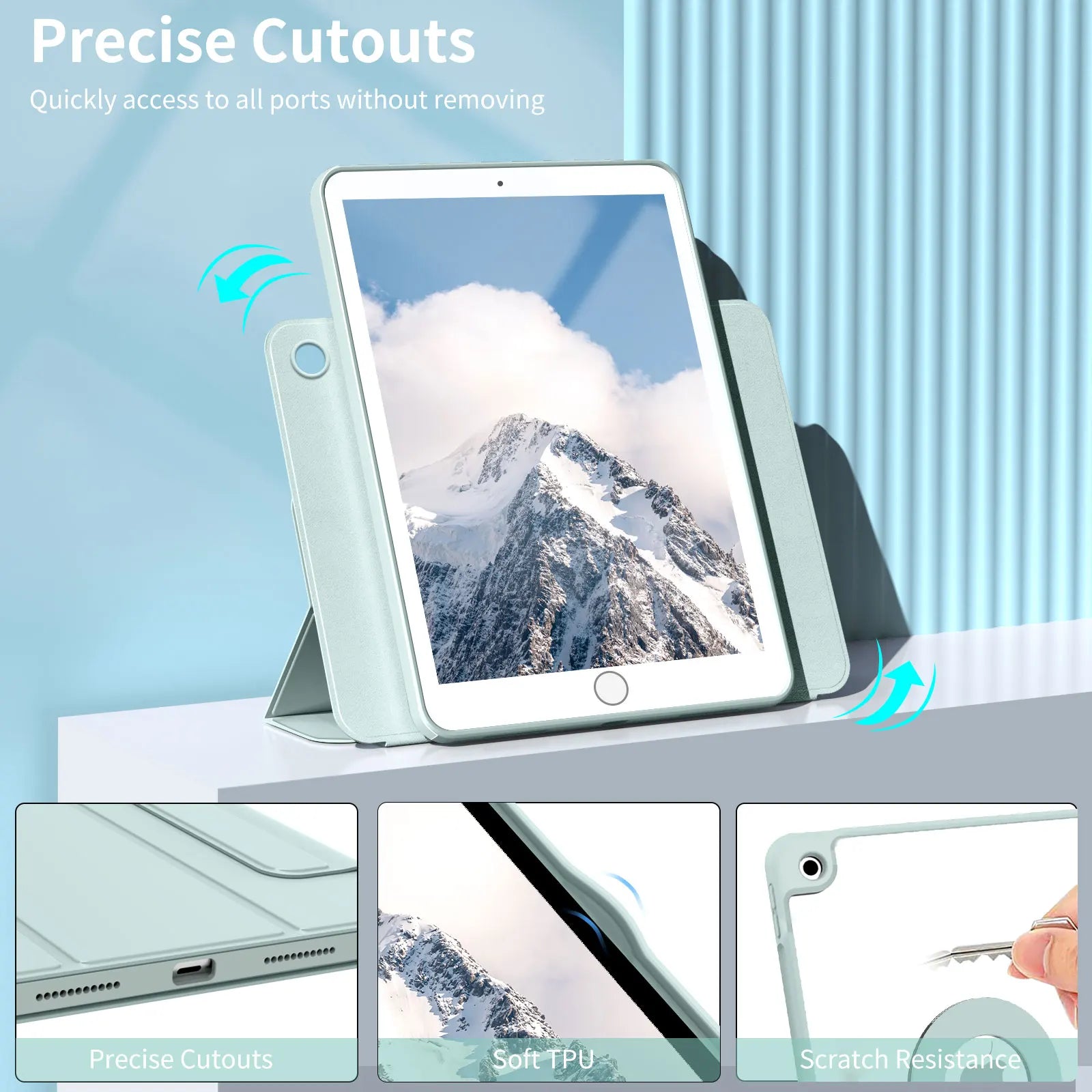 RBP Magnetische iPad Hülle