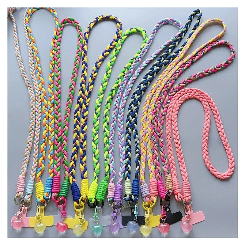 Cartoon Telefon-Lanyard, langes Umhängeband