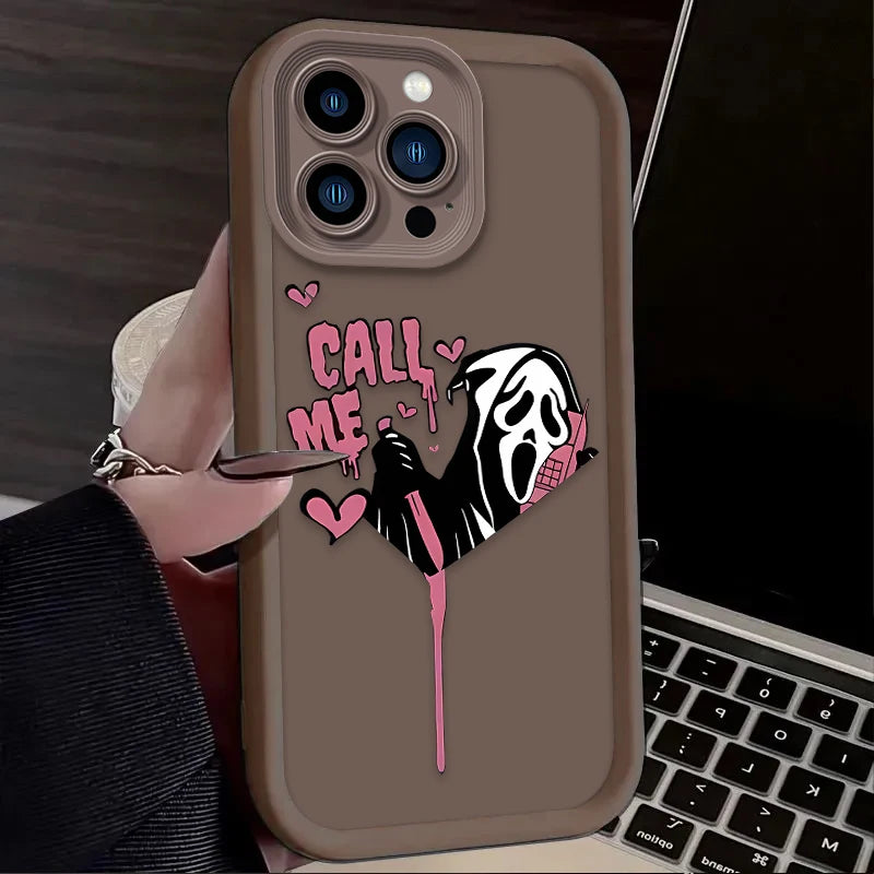 Scream Ghost Call Case for iPhone 16
