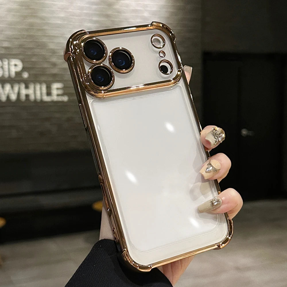 Luxus Transparent Schutzcase für iPhone 17 Pro Max