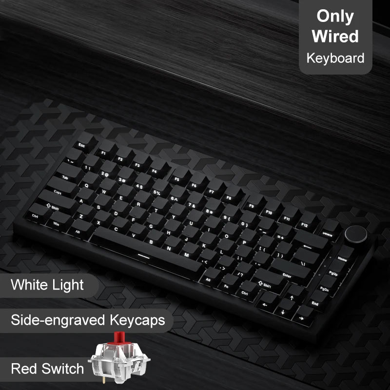Ajazz AK820 Pro Gaming-Tastatur 3in1