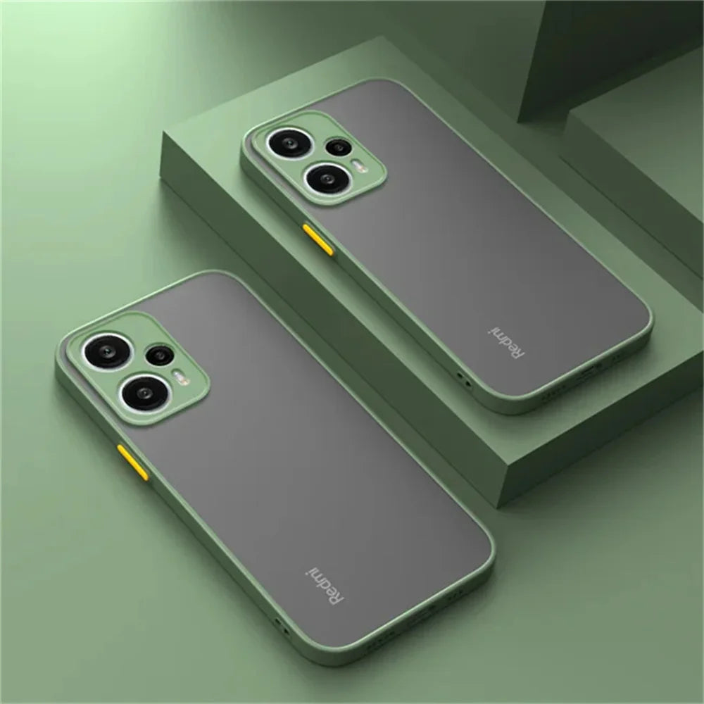 Coque mate de luxe pour Xiaomi et Redmi