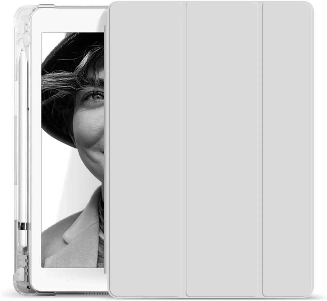 iPad case with pen holder