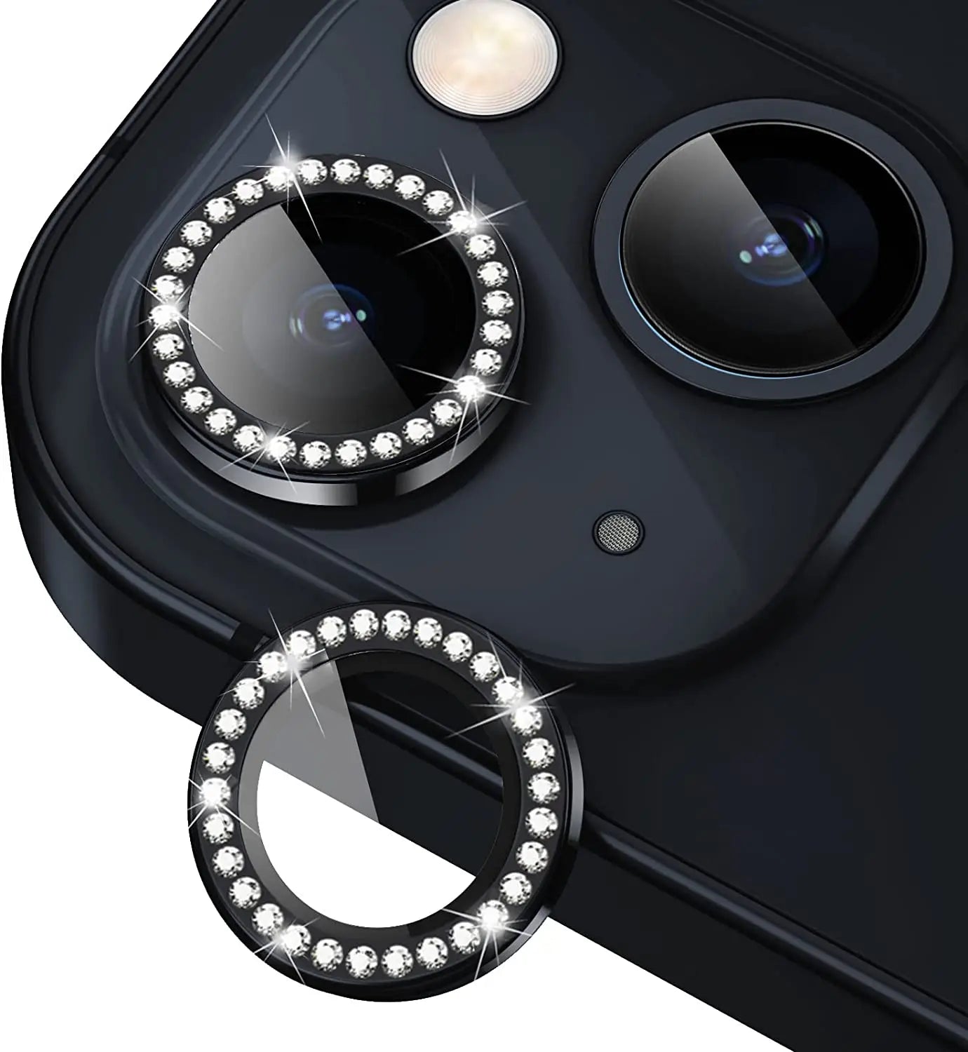 Glitzer Diamant Kamera Schutzglas für iPhone 17 Pro Max