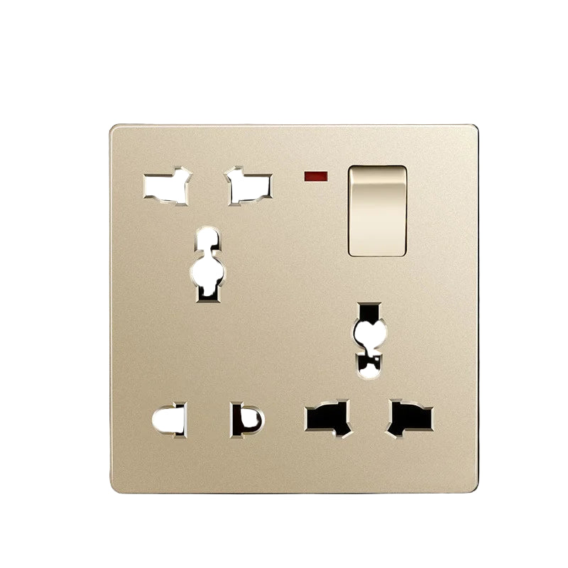 UK 8-hole high-performance wall socket for kitchens, 13A