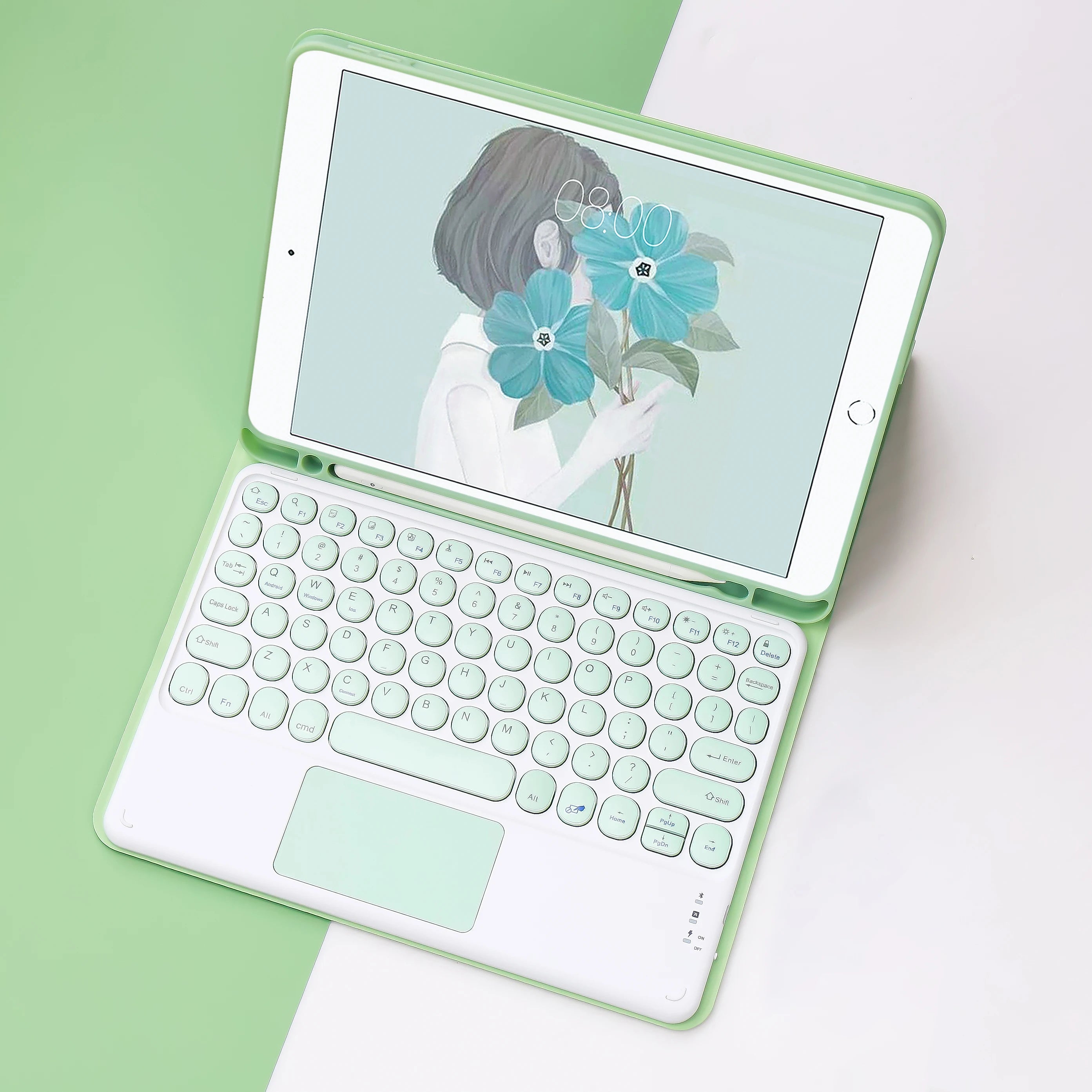 Kabellose Tastatur Maus Hülle iPad Pro Air