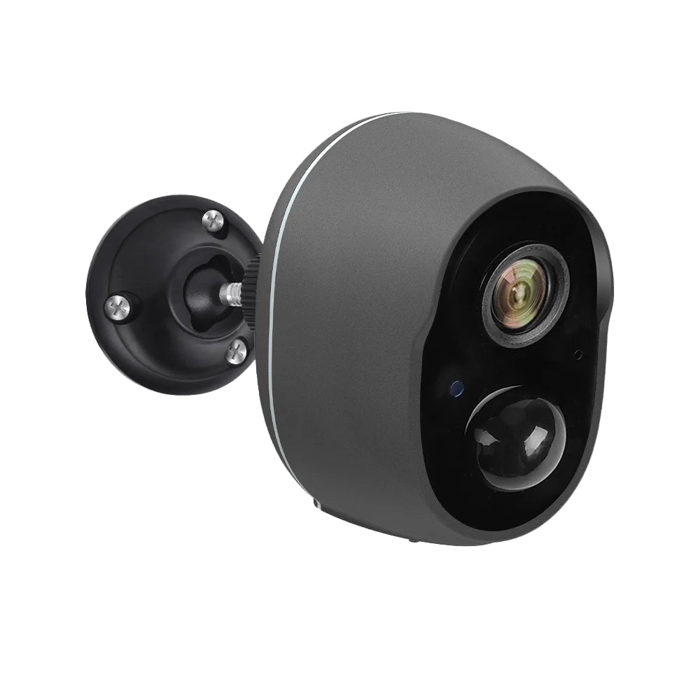 3MP WLAN Akku Kamera IP65 mit PIR & Sirene Outdoor