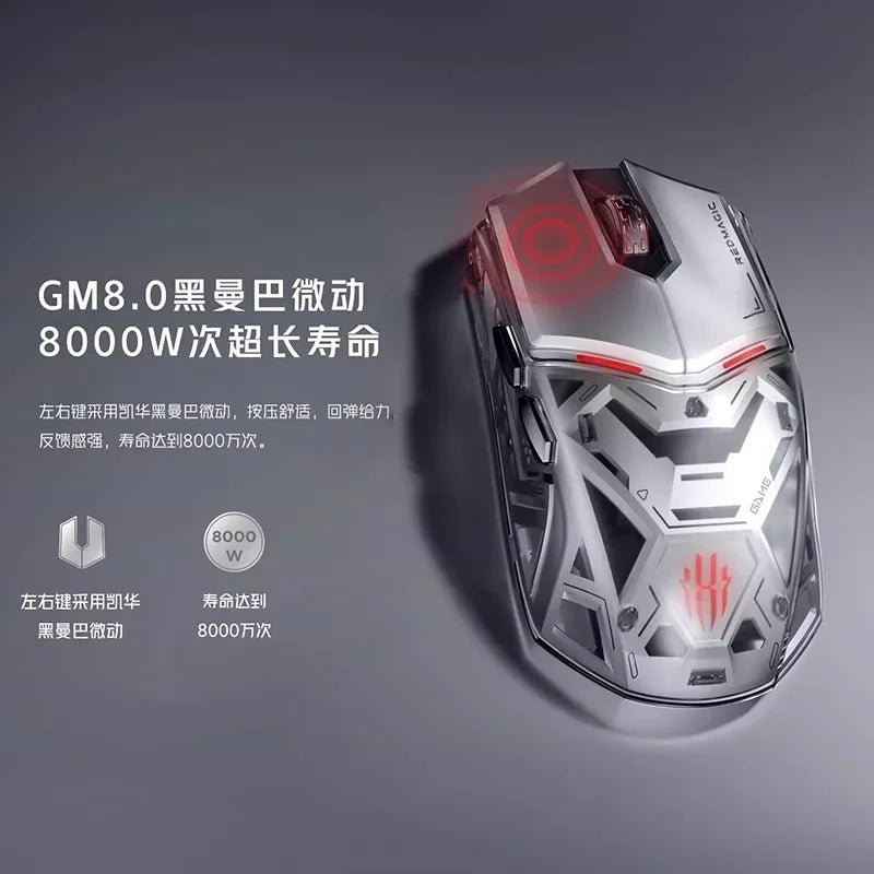 Kabellose Gaming-Maus 26000 DPI Dual-Modus RGB