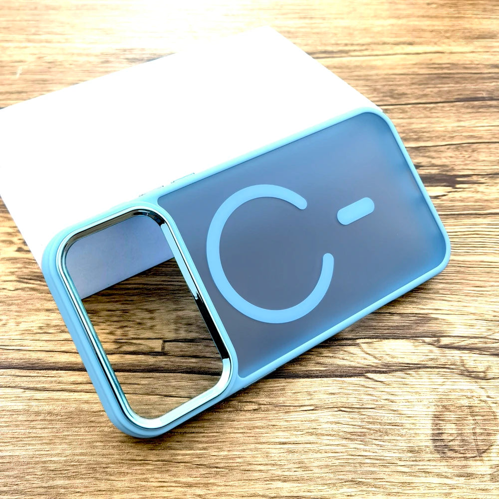 Matte durchsichtige Luxus-Hülle für iPhone 17 Pro