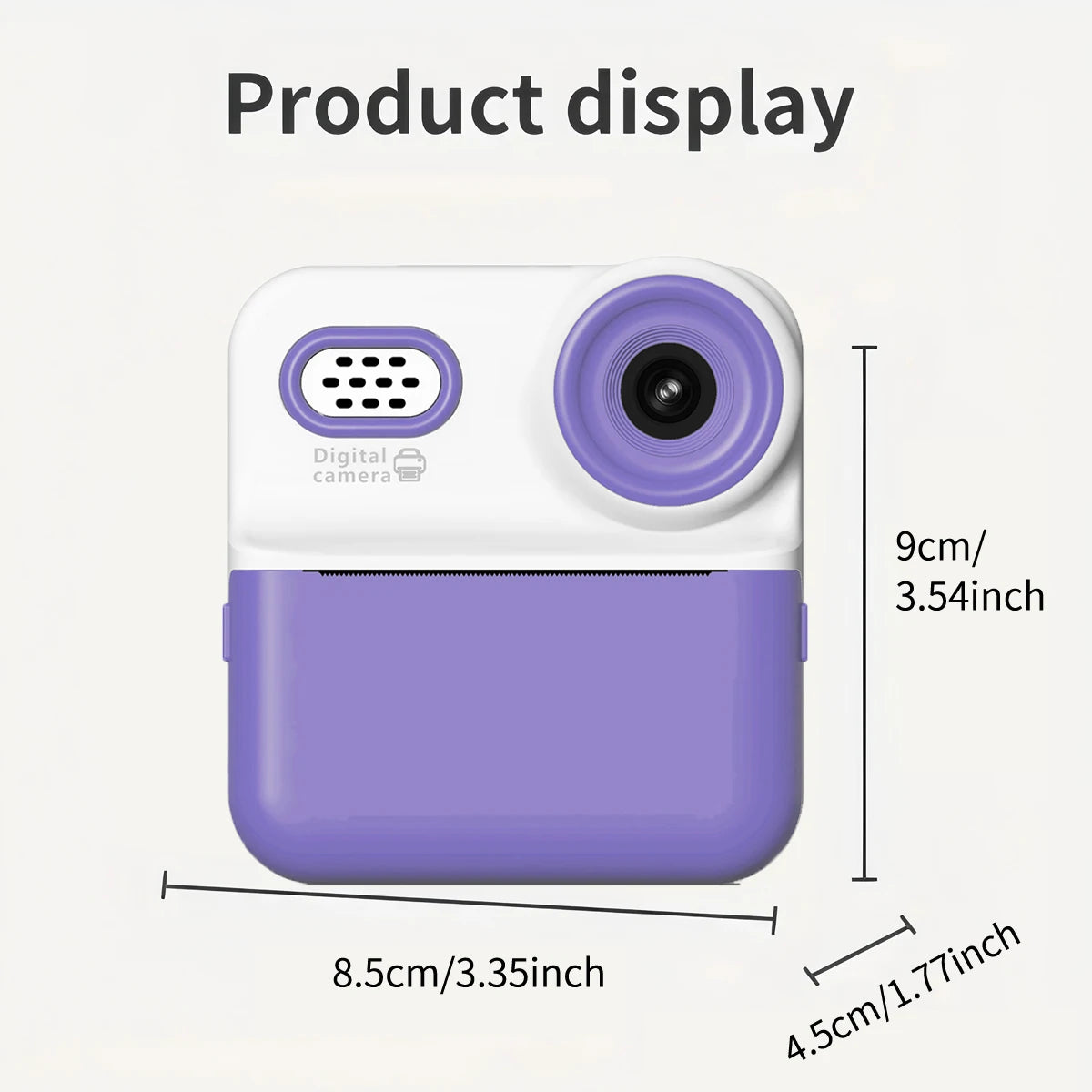 Marklife Mini Bluetooth Thermodrucker für Etiketten und Fotos