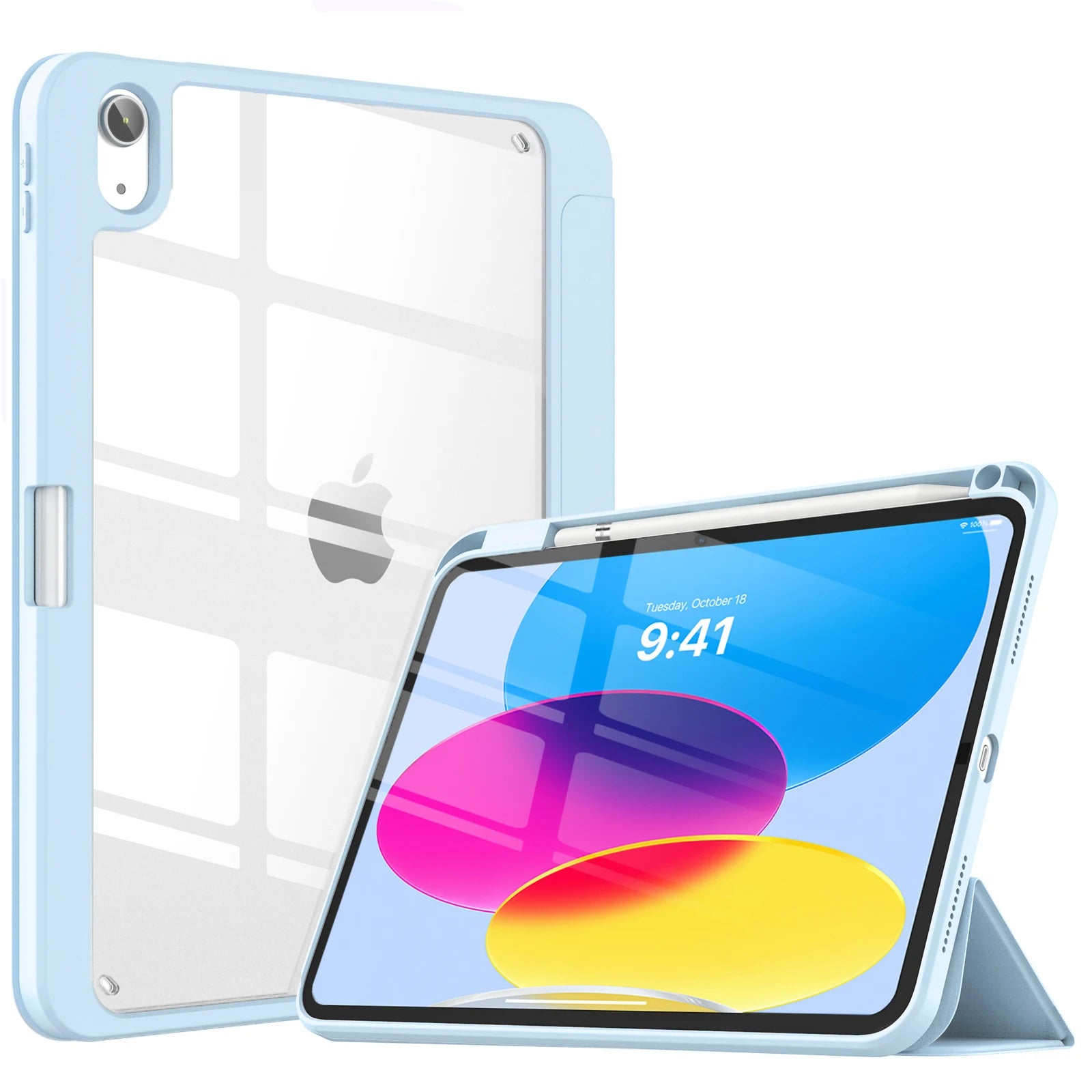 iPad 10 Case 2022 with Pen Holder