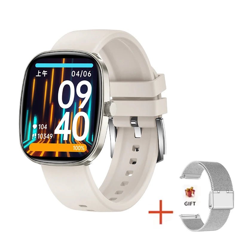 Smartwatch 2025 mit Farbdisplay und Bluetooth