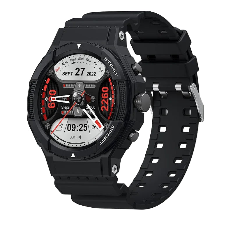 GPS Sport Smartwatch mit Herzfrequenz & Blutsauerstoff