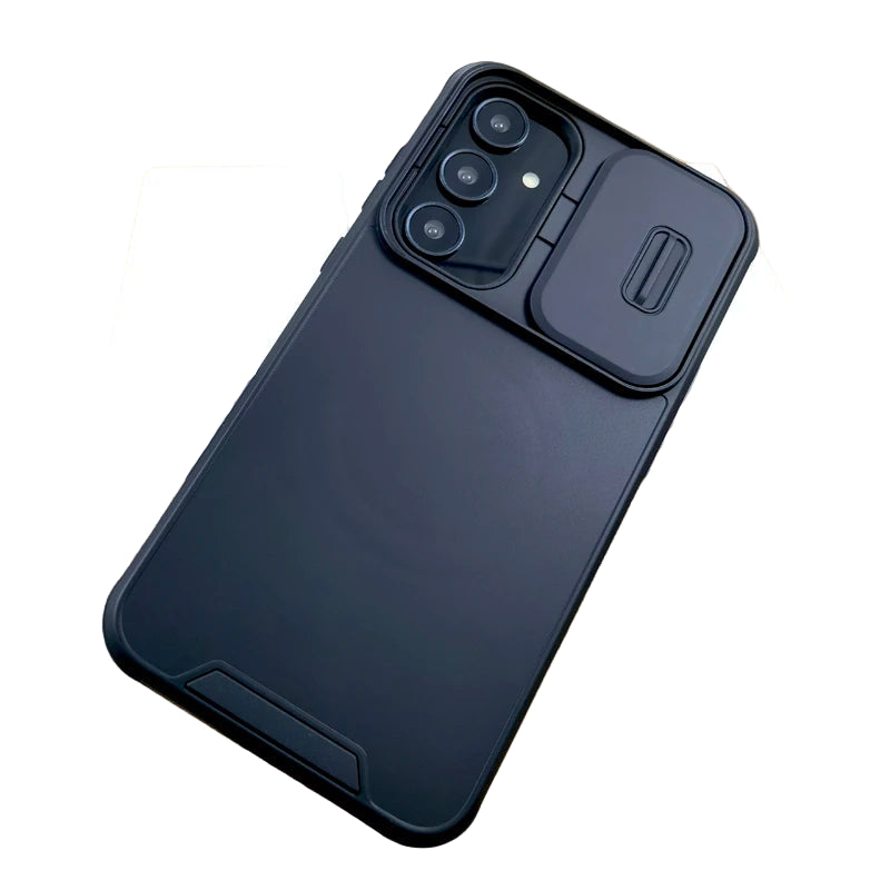 Shockproof armor case with camera protection for Samsung Galaxy S25