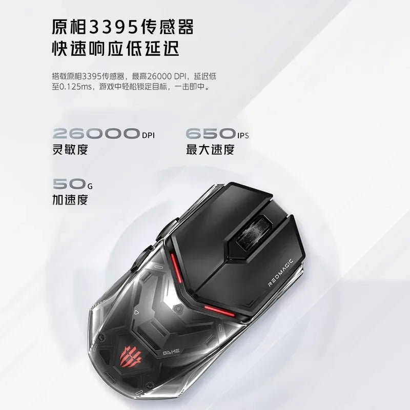 Kabellose Gaming-Maus 26000 DPI Dual-Modus RGB