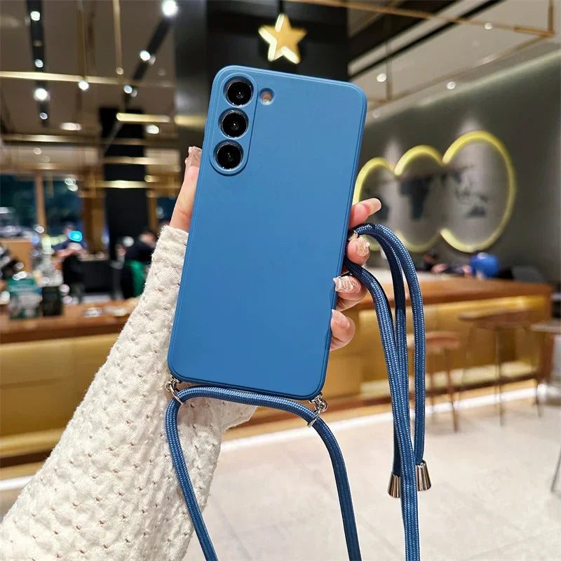Verstellbare Crossbody Lanyard Hülle Samsung
