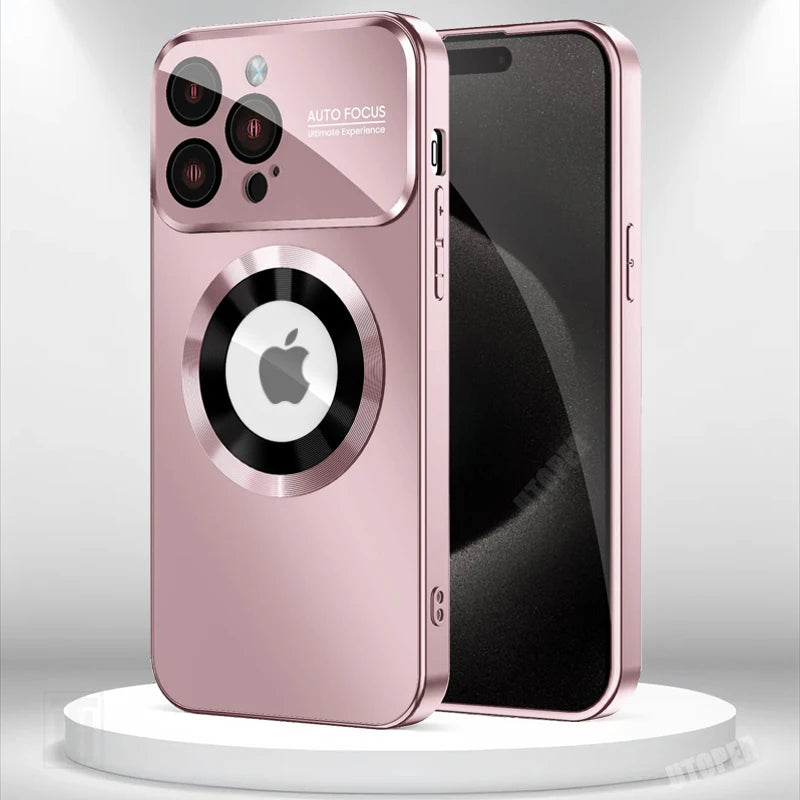 Luxuriöse Matte PC Hülle für iPhone 17 Pro Max