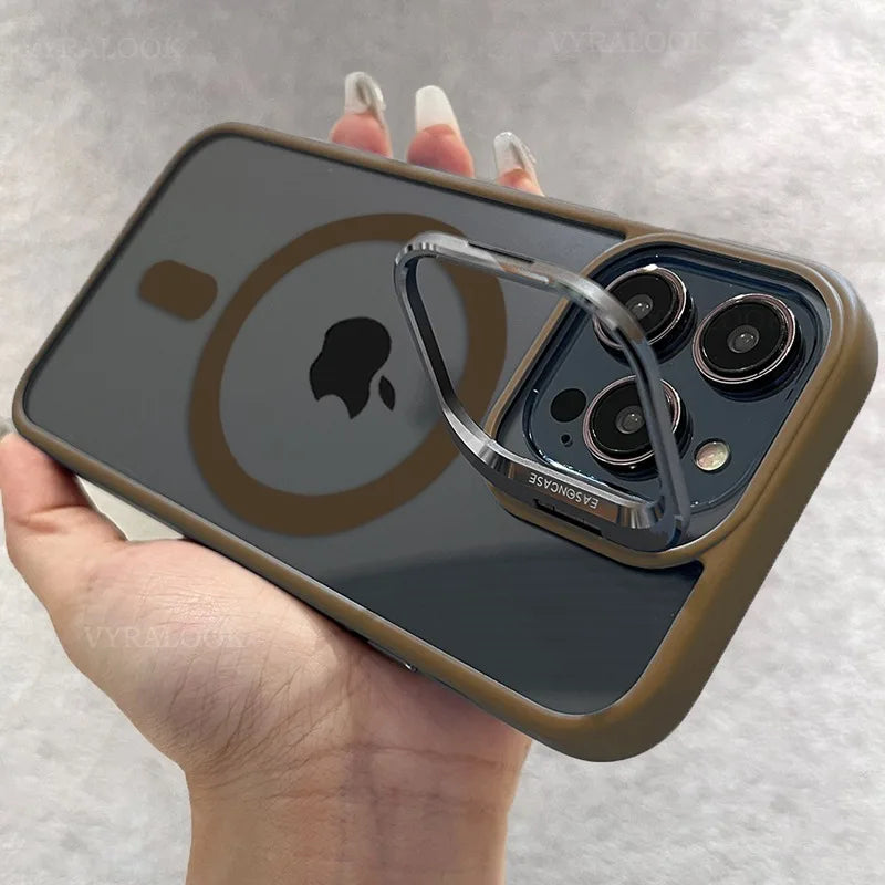 Magnetische Hülle für iPhone 17 mit Linsenschutz