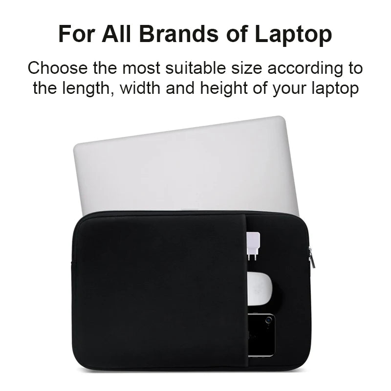 Sacoche pour ordinateur portable 13-15,6 pouces pour MacBook & Co.