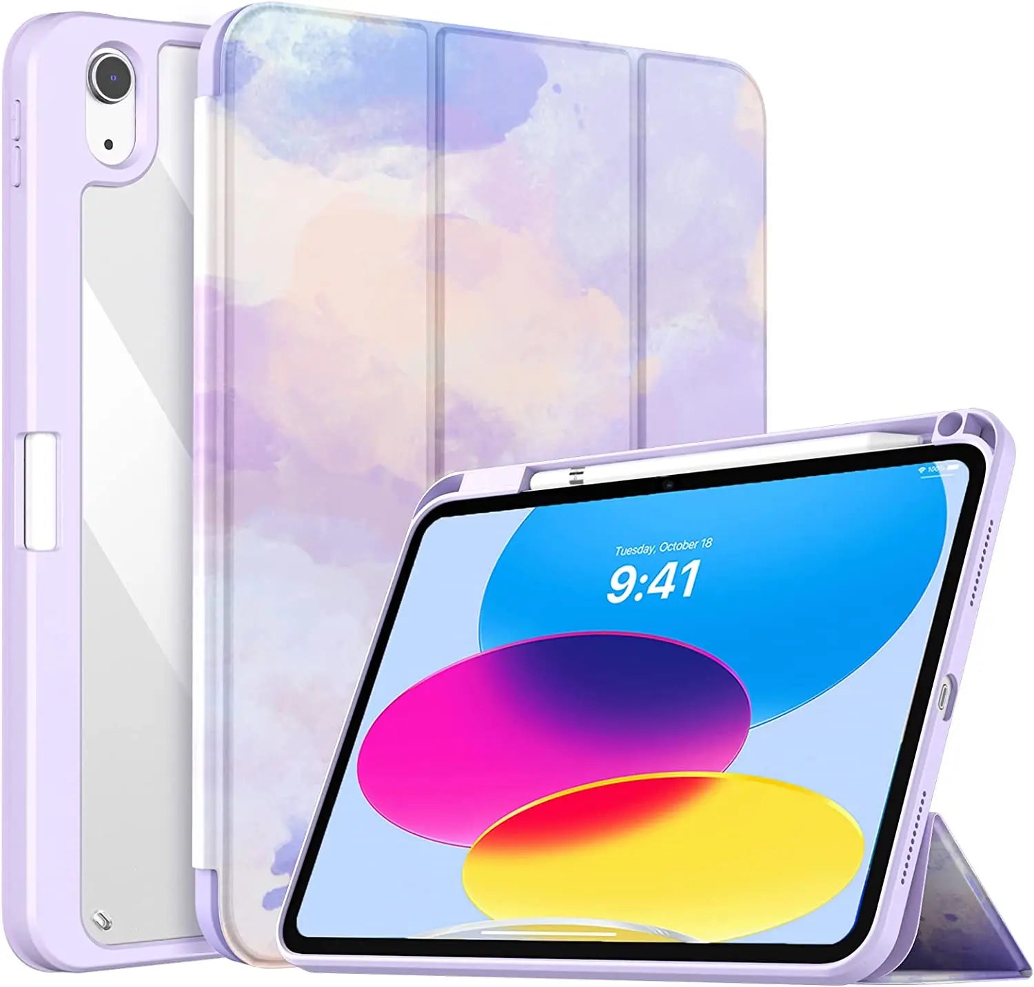 iPad 10 Case 2022 with Pen Holder