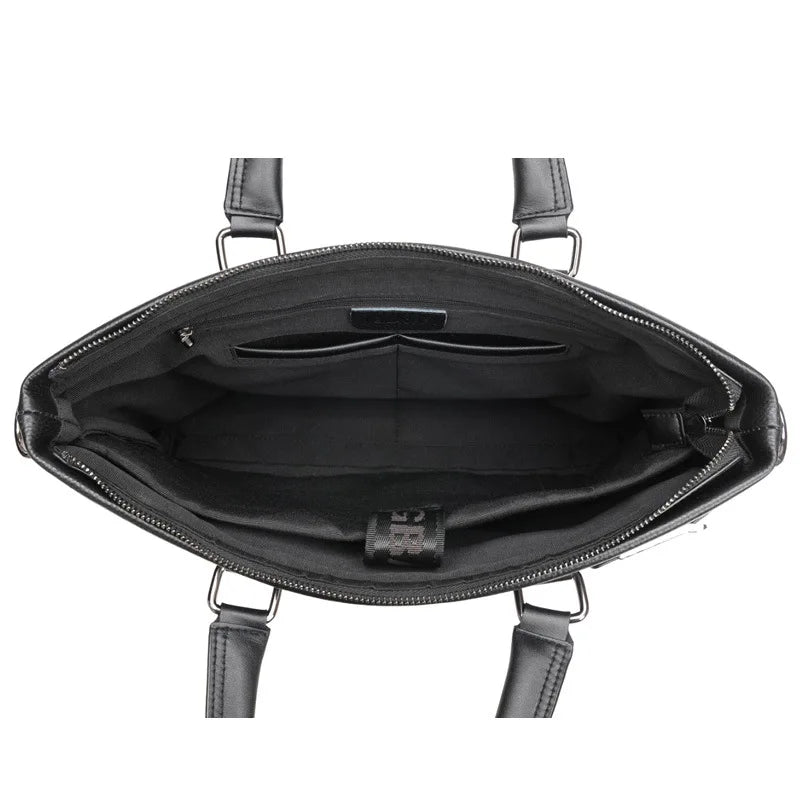 2024 Men's Business Shoulder Bag Leather