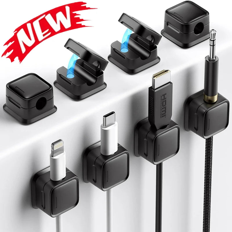 Multifunktionaler Magnetischer Kabelhalter für Büro