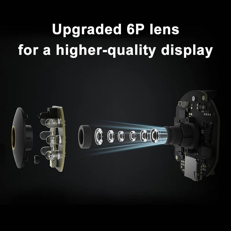 2K HD WLAN Sicherheitskamera 360° Innen Überwachung