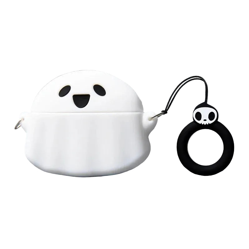 Ghost Skull AirPods Silicone Case