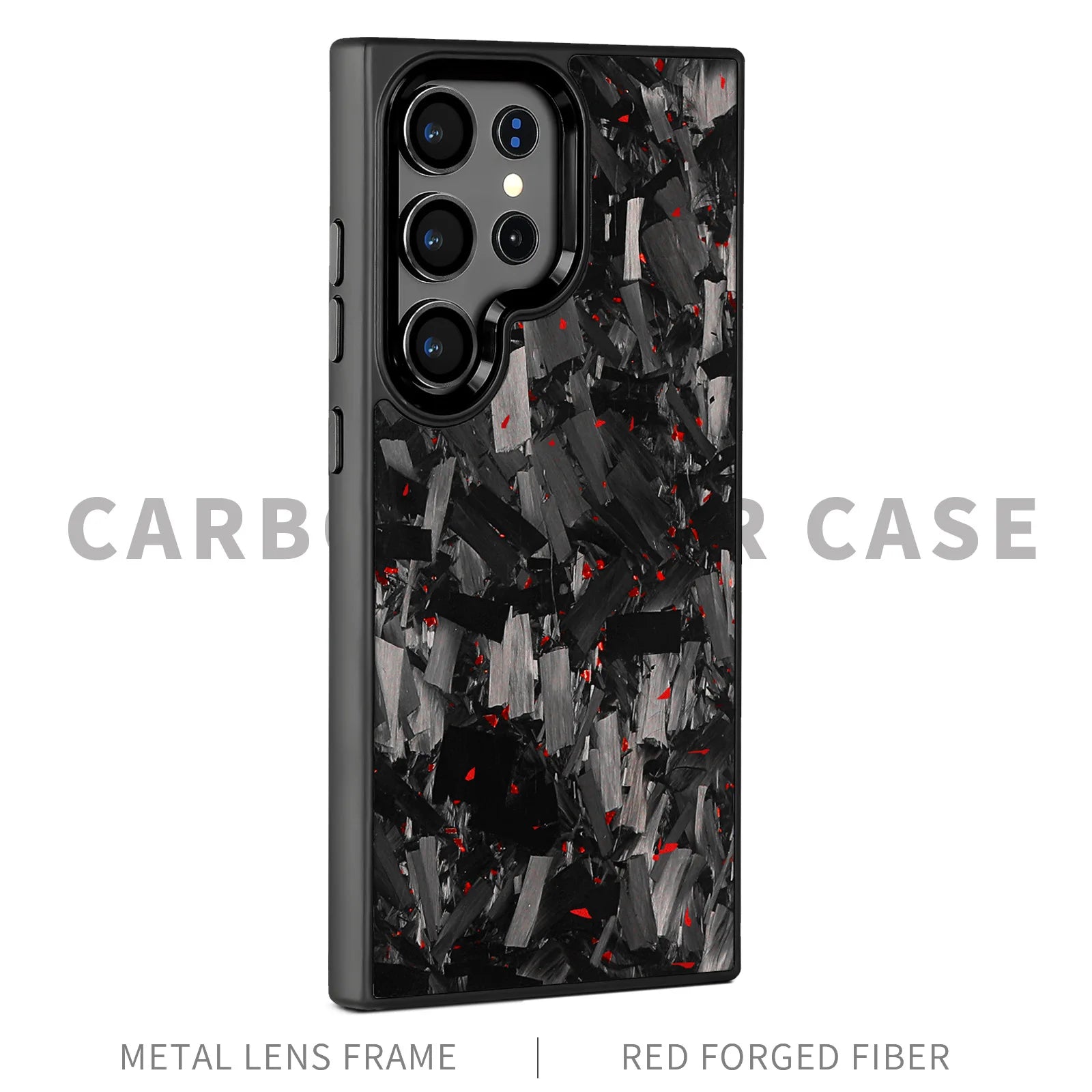 Carbon Fiber Magnet Hülle für Galaxy S25 S24 S23 Ultra