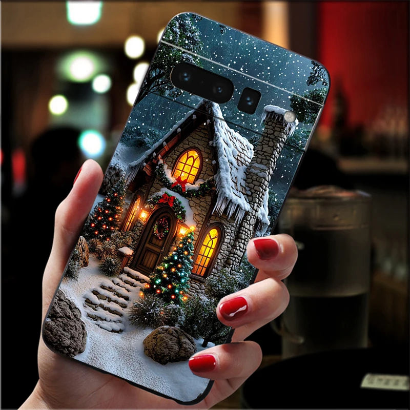 Soft silicone case for Google Pixel 9 and Pixel 10 – Semi-wrapped