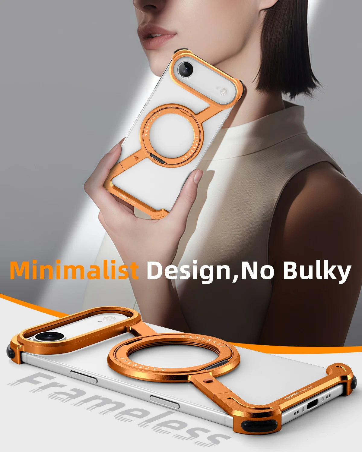 360° Drehbare Z-Hülle mit MagSafe für iPhone 17 Air