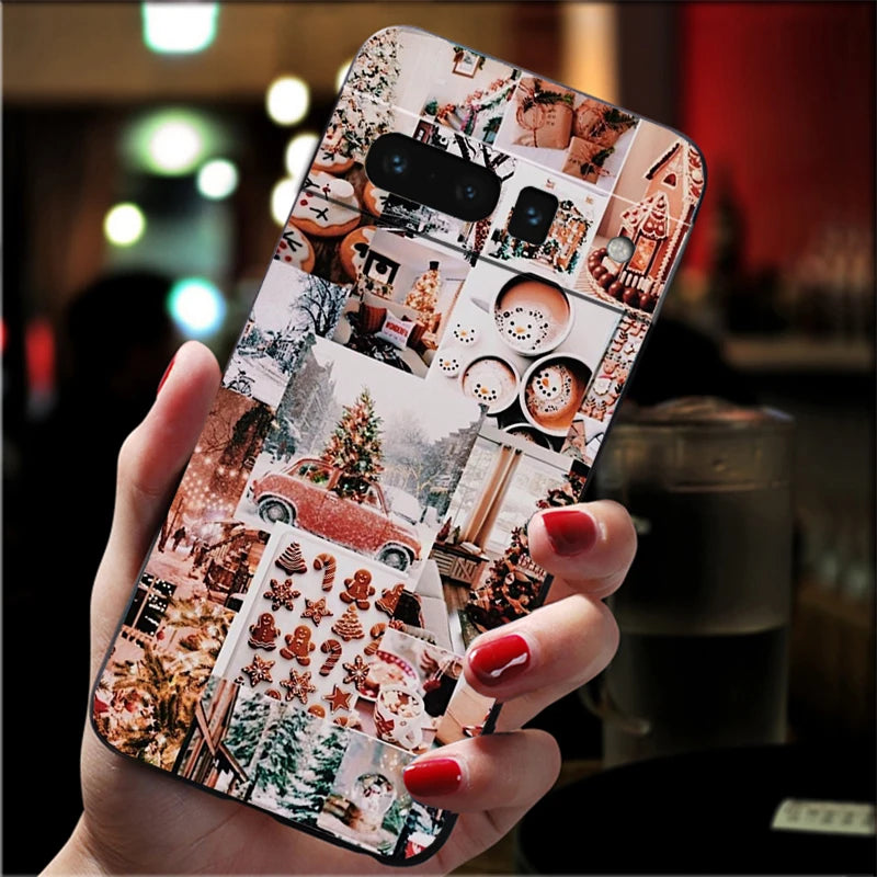 Soft silicone case for Google Pixel 9 and Pixel 10 – Semi-wrapped