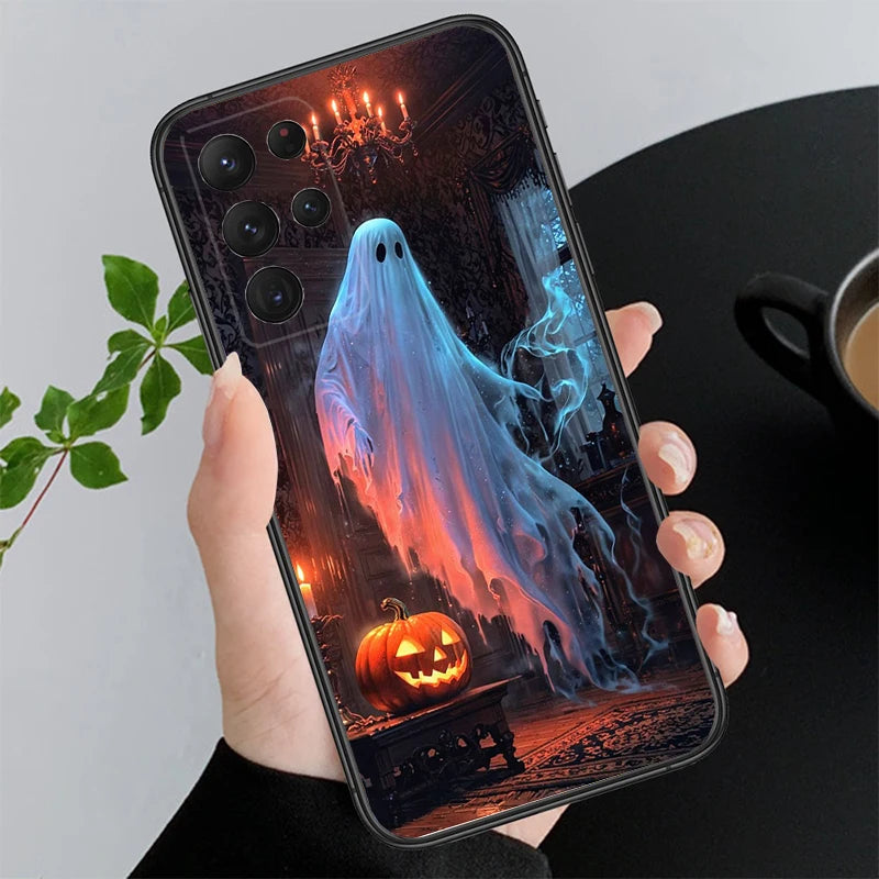 Halloween Geist Hülle für Samsung Galaxy S25–S21