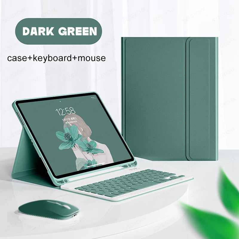 Bluetooth Tastatur Maus iPad Air Pro Case