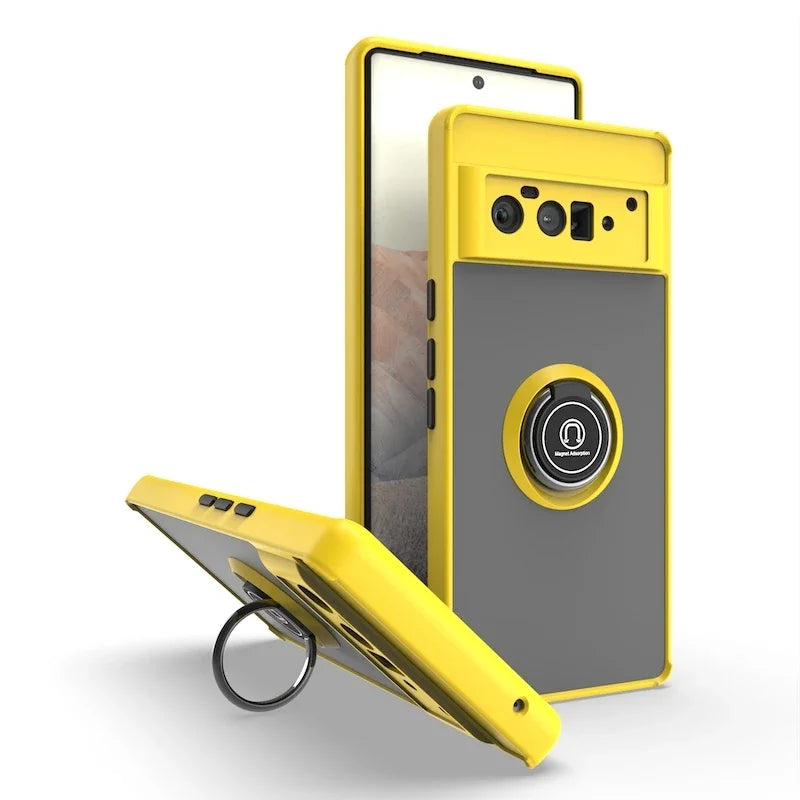 Pixel Hülle Matt mit Ring & Magnet