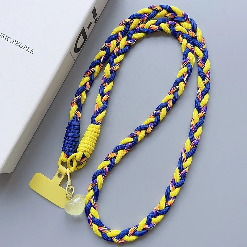 Cartoon Telefon-Lanyard, langes Umhängeband