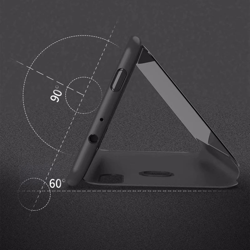 Luxury Leather Mirror Case Xiaomi