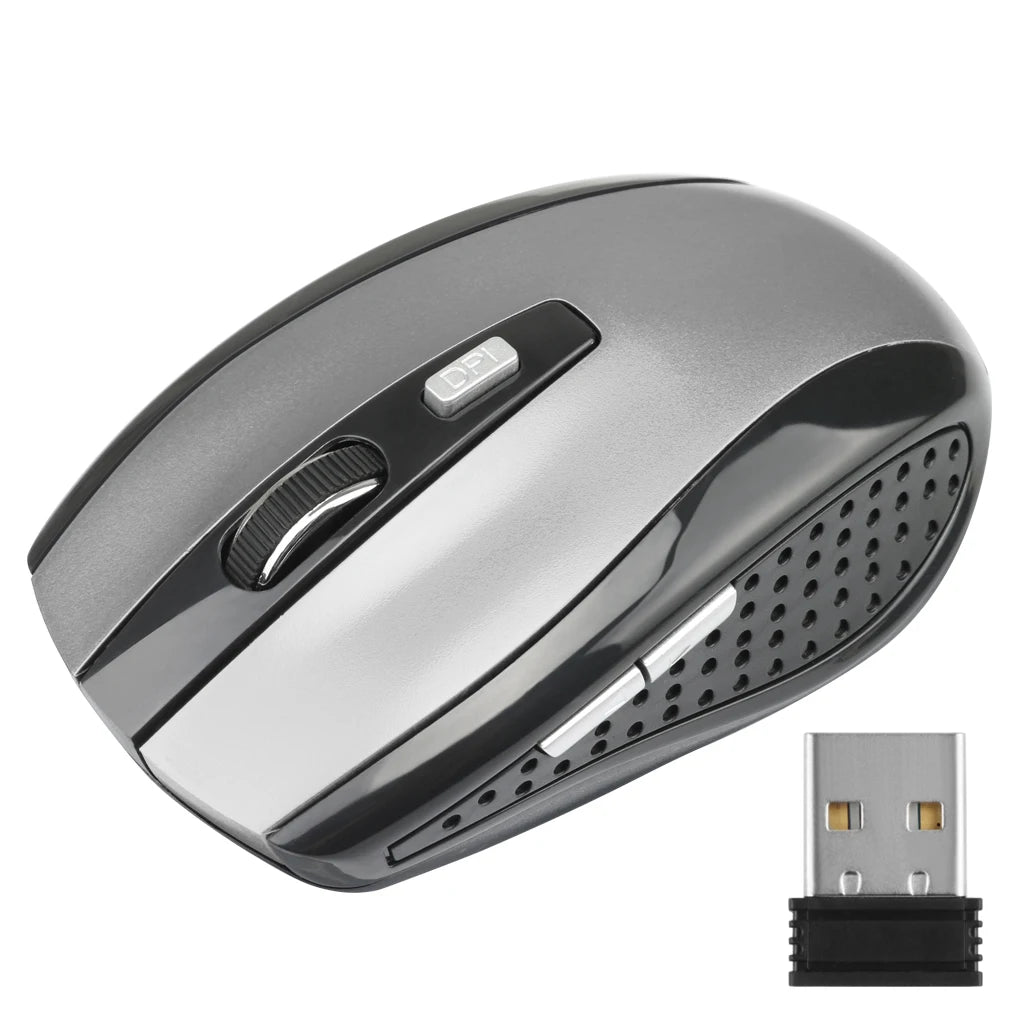 Ergonomische kabellose Bluetooth 2,4G Maus 1600 DPI