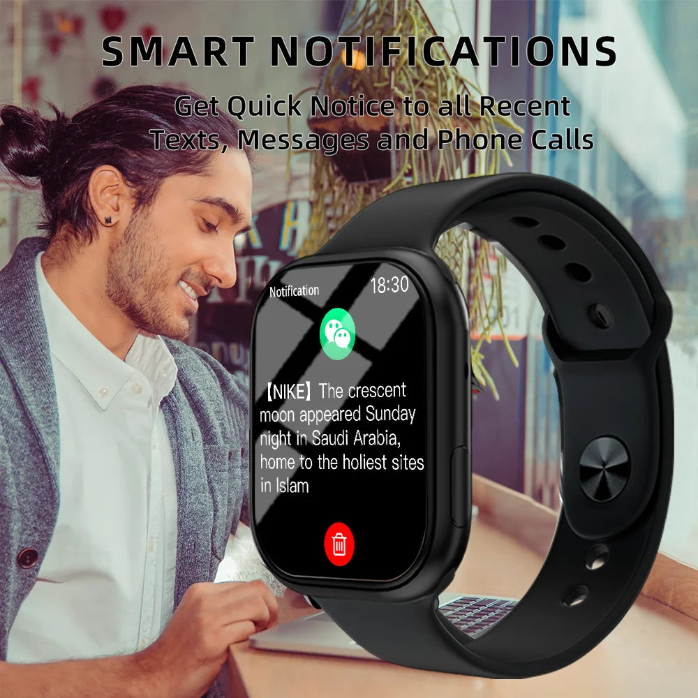 Intelligente Sportuhr mit Bluetooth Anruf & Fitness Tracker